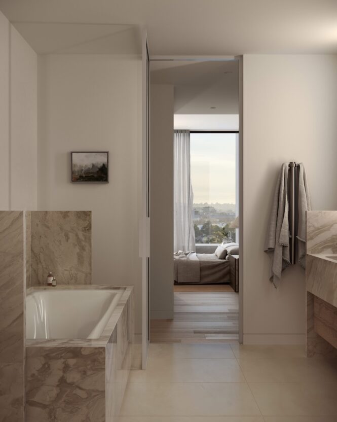 Gabriel Saunders Claremont Street 18 3 Bed Apt Bedroom Type10