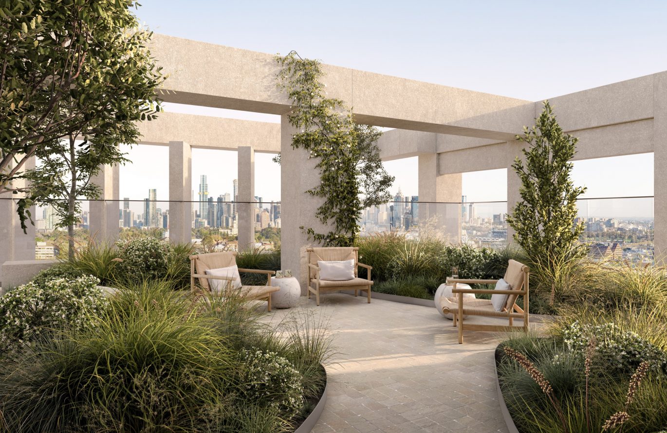 Gabriel Saunders Claremont Street 07 Rooftop Deck