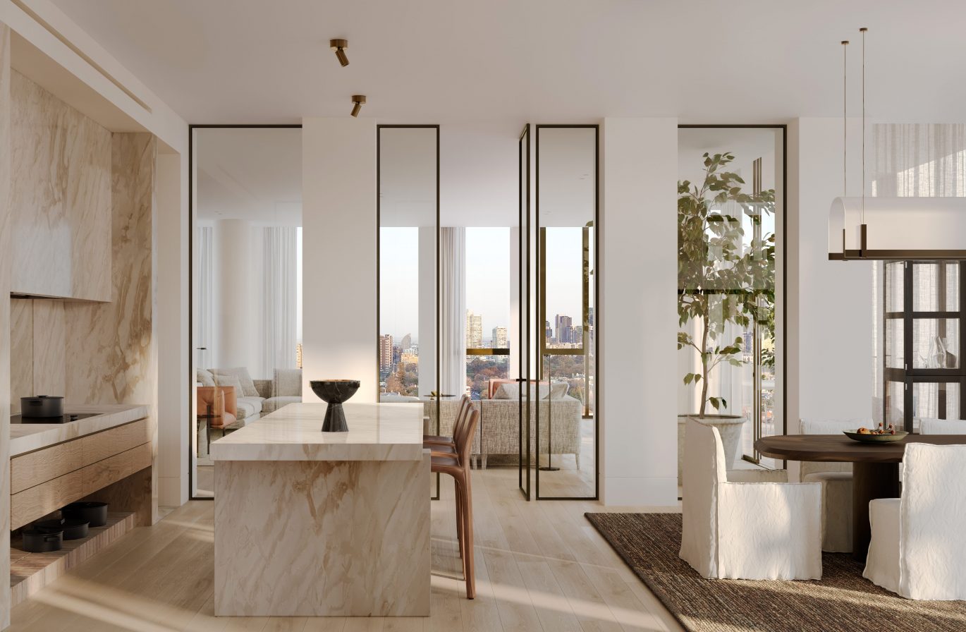 Gabriel Saunders Claremont Street 09 Penthouse Kitchen